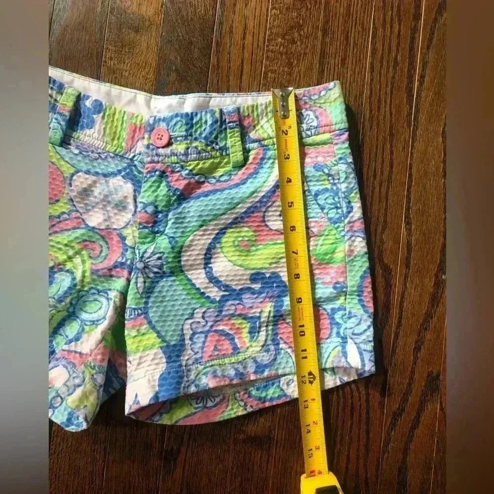 Lilly Pulitzer Women’s 2 The Callahan Short 4.5” inseam in 100% Cotton - VGUC! - Picture 10 of 11